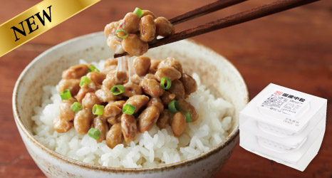 大豆味わう 三重県産中粒納豆