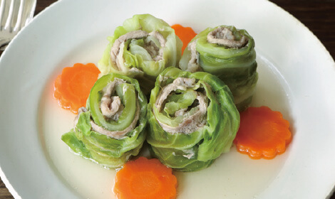 フラワーロールキャベツ