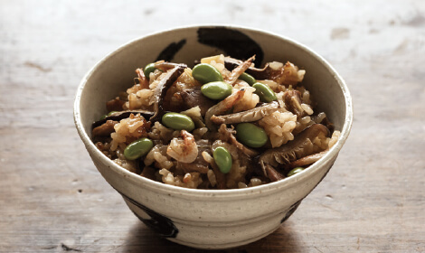 枝豆入り中華おこわ