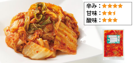 韓国食品のマイルドキムチ