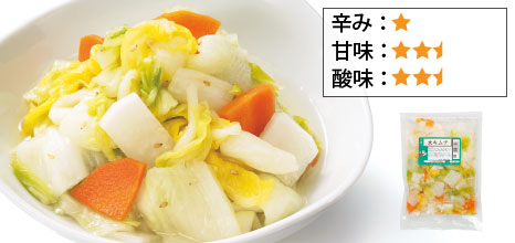 韓国食品の水キムチ