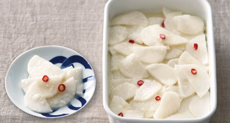 季節の野菜で手軽な漬物を