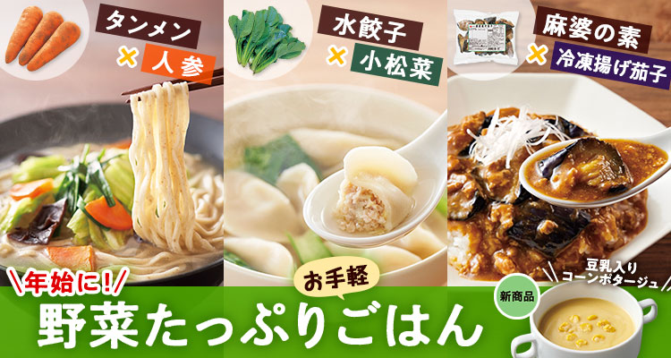 野菜が摂れるスピードごはん