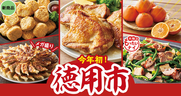 【今年初！】徳用市