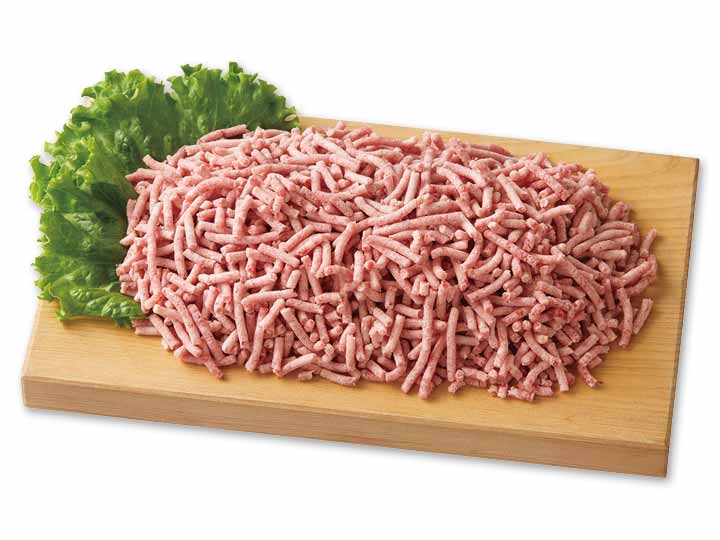 冷凍合挽肉・バラ凍結(短角牛:豚=1:1)