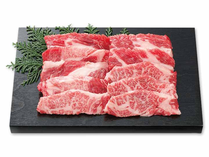 短角牛　バラカルビ焼肉用