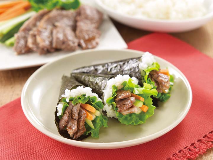 短角牛　バラカルビ焼肉用_3