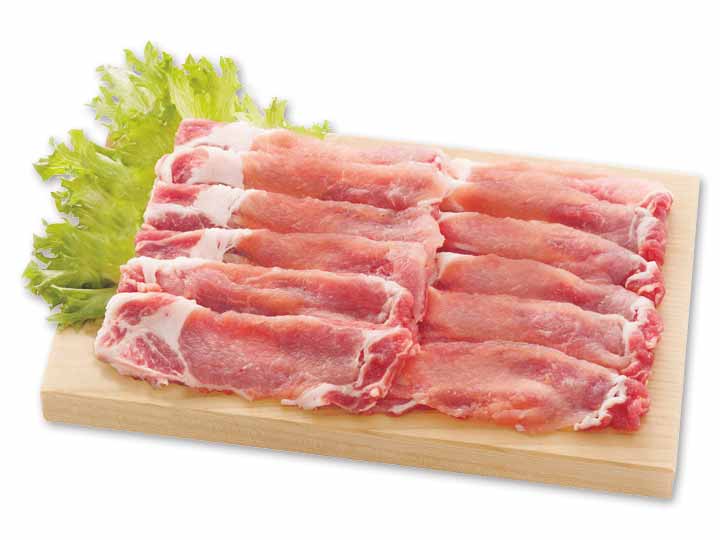冷凍大地うまみこい豚ロースしゃぶしゃぶ用