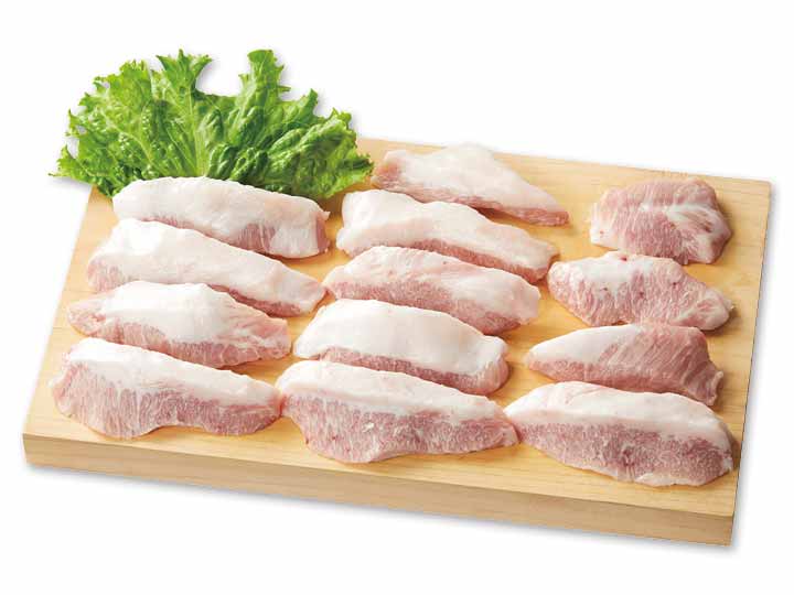 丹沢高原豚・冷凍ネック（トントロ）焼肉用