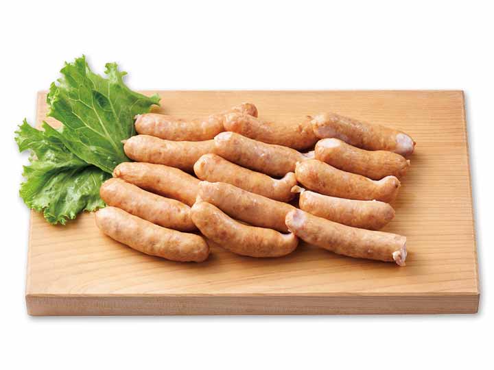 大地のもったいナイ　規格外あらびきポークウインナー（冷凍）