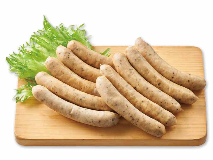 大地のもったいナイ黒こしょうソーセージ（冷凍・サイズ無選別）