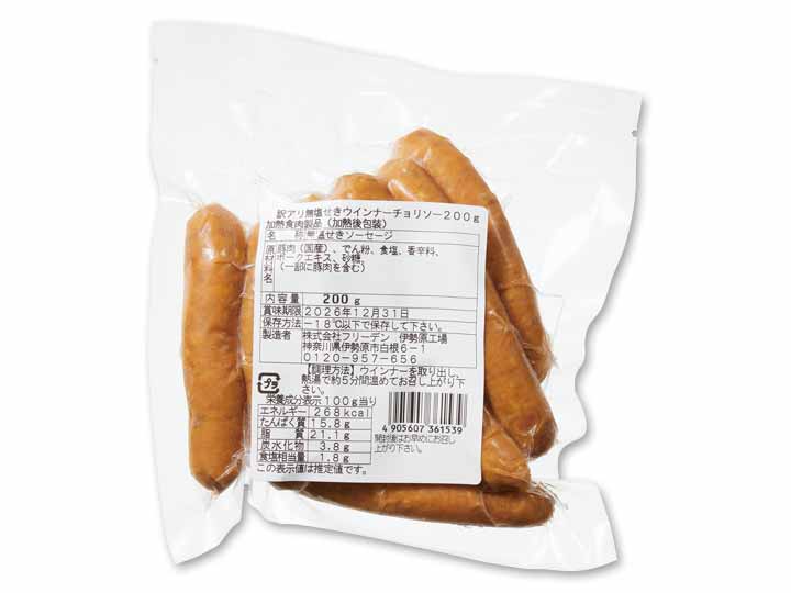 大地のもったいナイチョリソーソーセージ（冷凍・サイズ無選別）_2