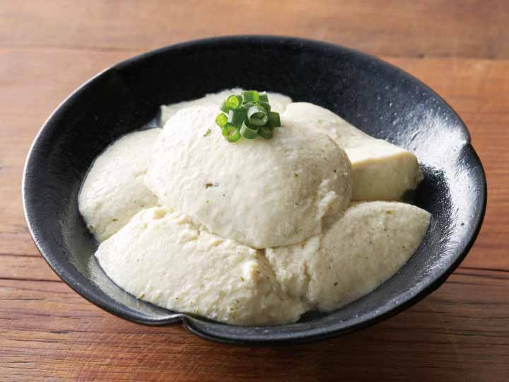 青じそ香る　しそ寄せ豆腐
