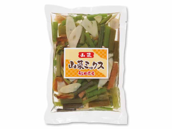 秋田県産山菜ミックス水煮