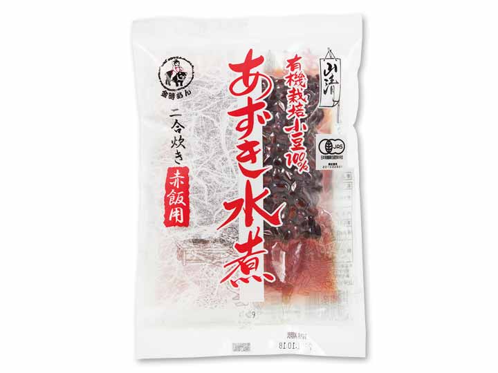 有機小豆水煮セット（お赤飯二合用）　大地を守る会　BBマルシェ　by