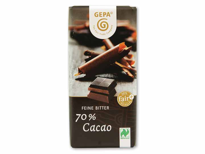 オーガニック　ダークチョコレートカカオ70％