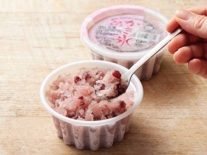 久保田の北海道十勝産あずきかき氷（カップ）3コ