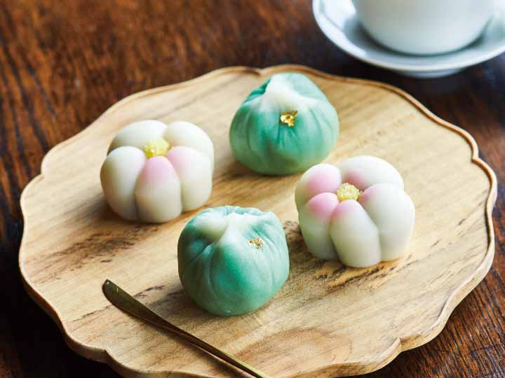 謹賀新年　お正月上生菓子セット（福梅・松の雪）