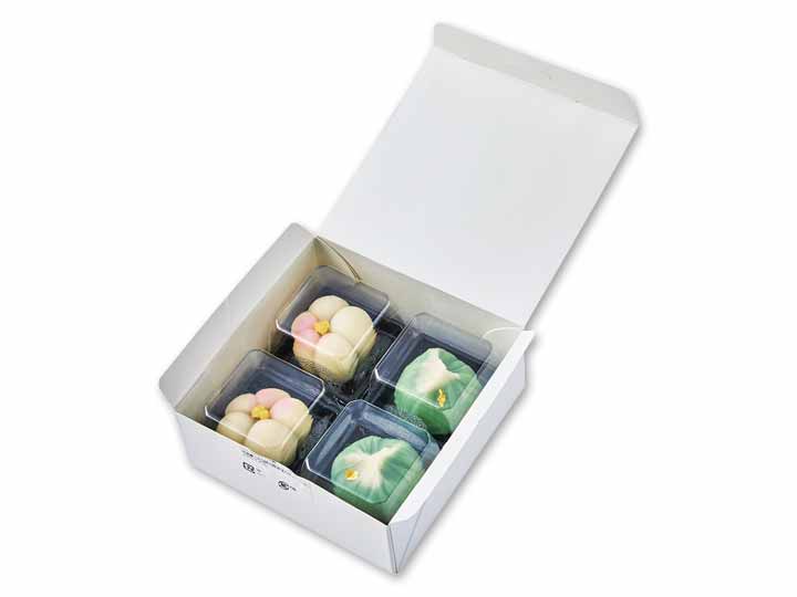 謹賀新年　お正月上生菓子セット（福梅・松の雪）_2