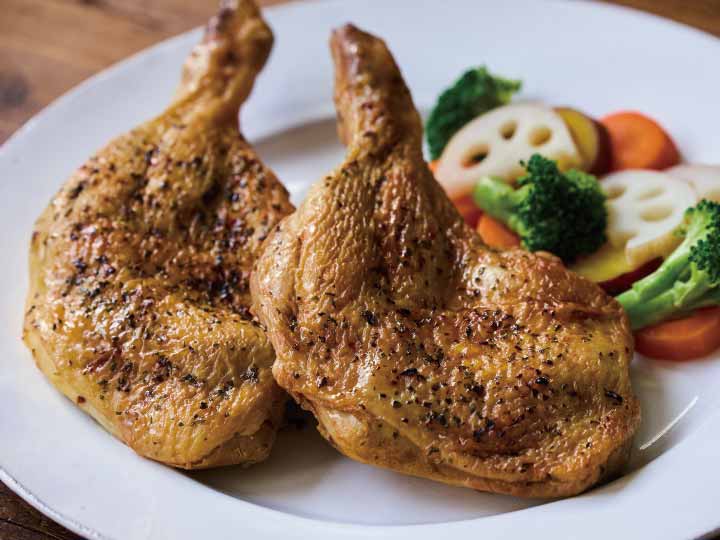 ローストチキンレッグ　ハーブソルト（北海道若鶏）2本