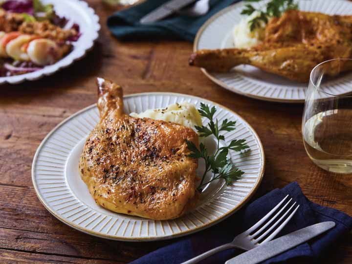 ローストチキンレッグ　ハーブソルト（北海道若鶏）2本_2