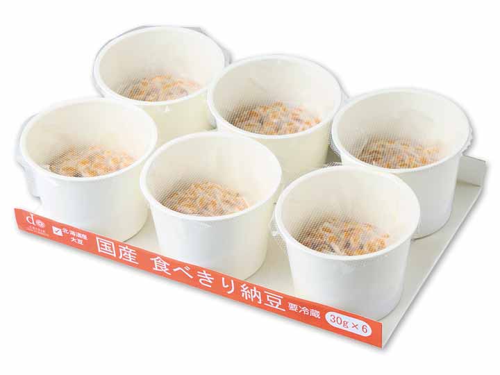 まいにち食べたい　国産食べきり納豆（極小粒）