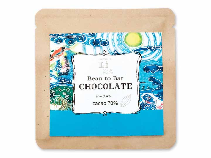 ＬＩＳＡチョコレート【20G】シーソルト（カカオ70％）
