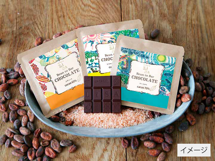 ＬＩＳＡチョコレート【20G】スウィート（カカオ65％）_2