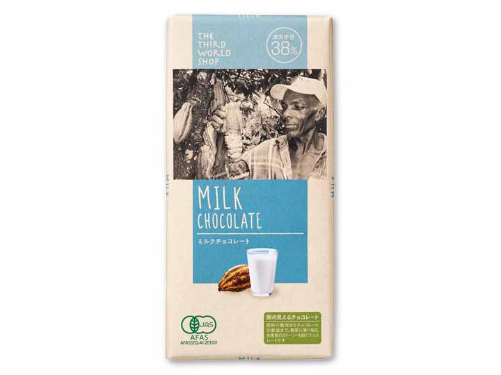 第3世界ショップの有機ミルクチョコレート_2
