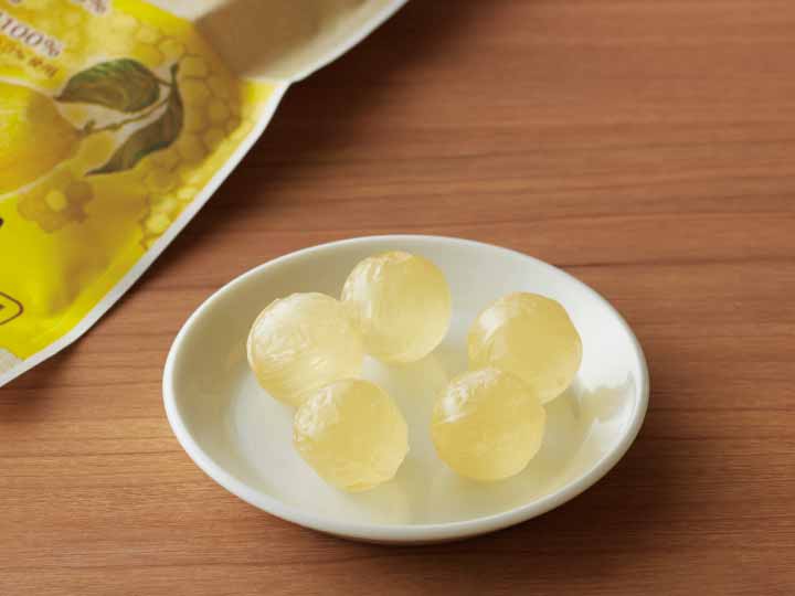 はちみつレモンのど飴（北海道産はちみつ使用）_2