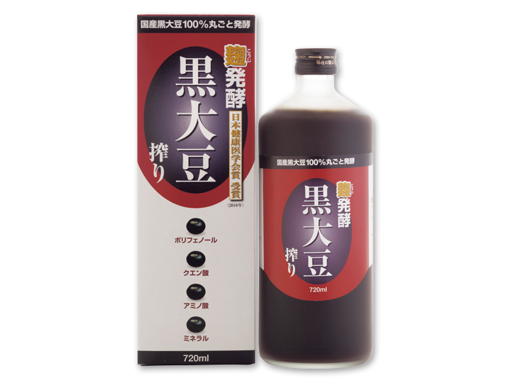 登録　麹発酵黒大豆搾り（健康飲料）