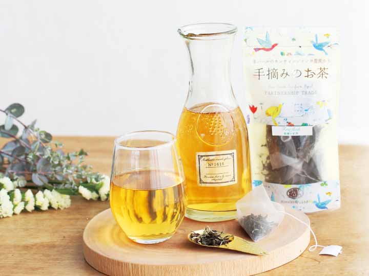 手摘みのお茶（春摘み紅茶）_2