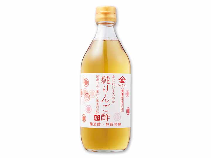 あじわいまろやか　純りんご酢（国産りんご果汁と果実のお酢）