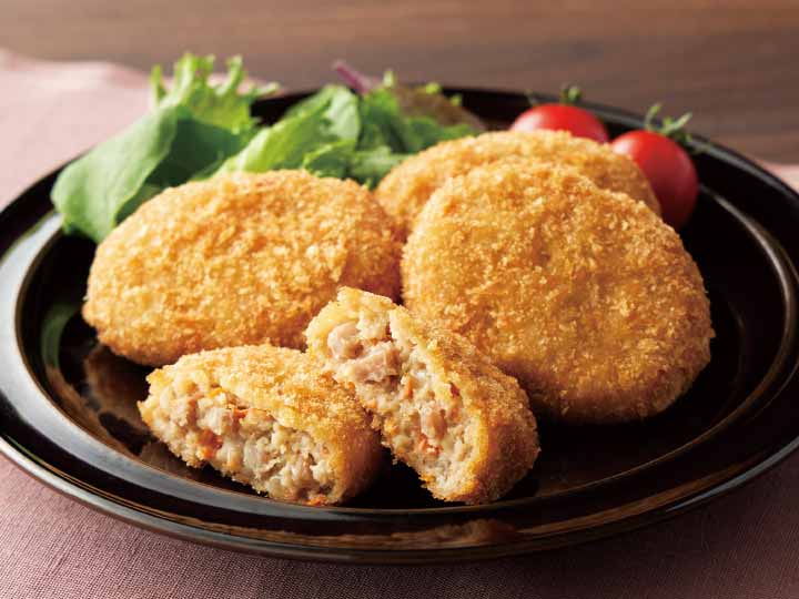 国産里芋と蓮根の冬コロッケ