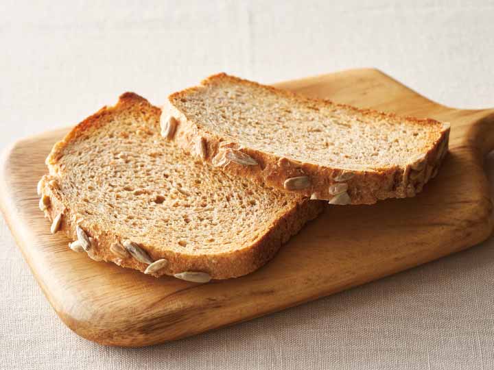 ザクセンの全粒粉とライ麦のブレッド(4枚入り)