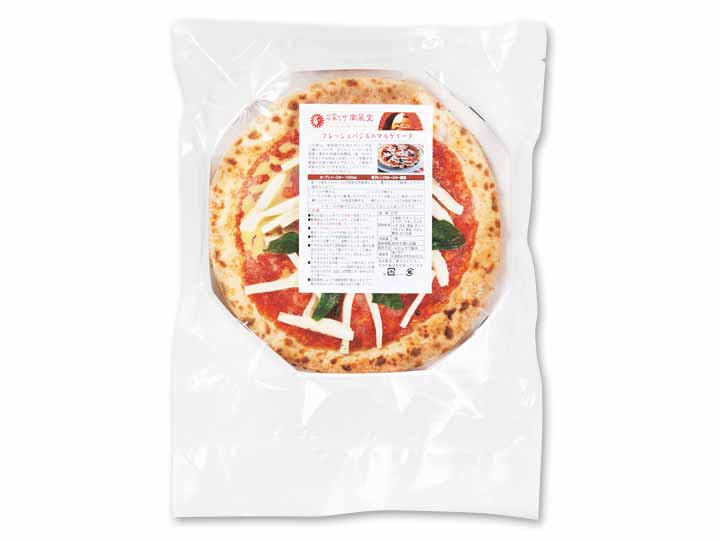 石窯ナポリピッツァフレッシュバジルのマルゲリータ_2