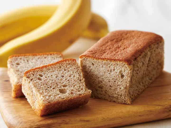 バランゴンバナナ香る　ふんわりバナナケーキ