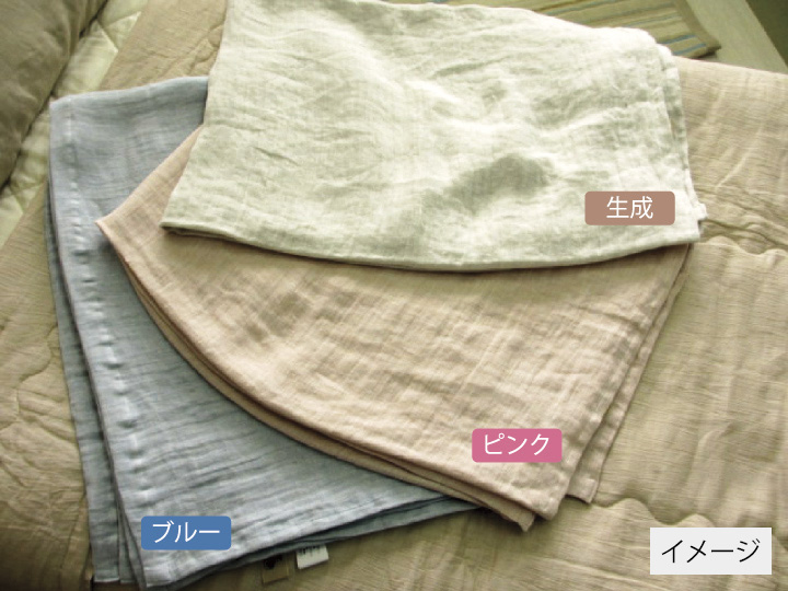 リネンダブルガーゼケット（オフホワイト）