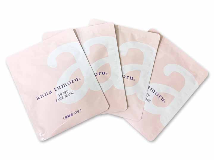 アンナトゥモール　モイストフェイスマスク（20ML×4コ組）