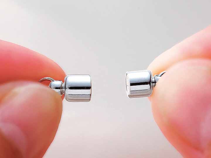 予約　簡単装着のマグネット留め金具4点セット_4