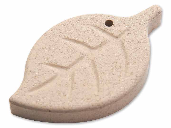 予約　ティッシュセラミックス乾燥剤　リーフ　ブラウン