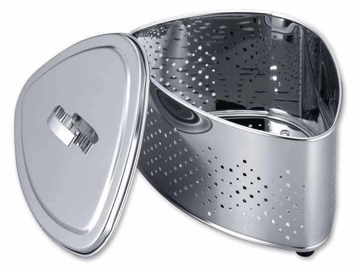 予約　抗菌ステンレス蓋付三角コーナー