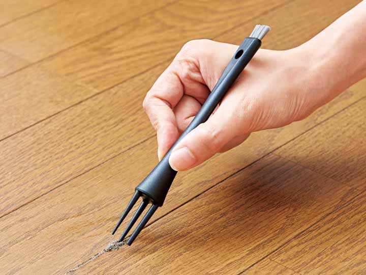 フローリング汚れごっそり溝職人_3