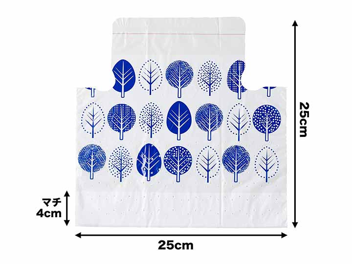 シンクにペタッと穴あきごみ袋　100枚入_4