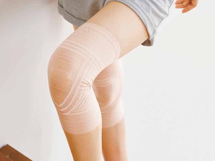 極薄ひざＷライン構造サポーター　Ｌ_2