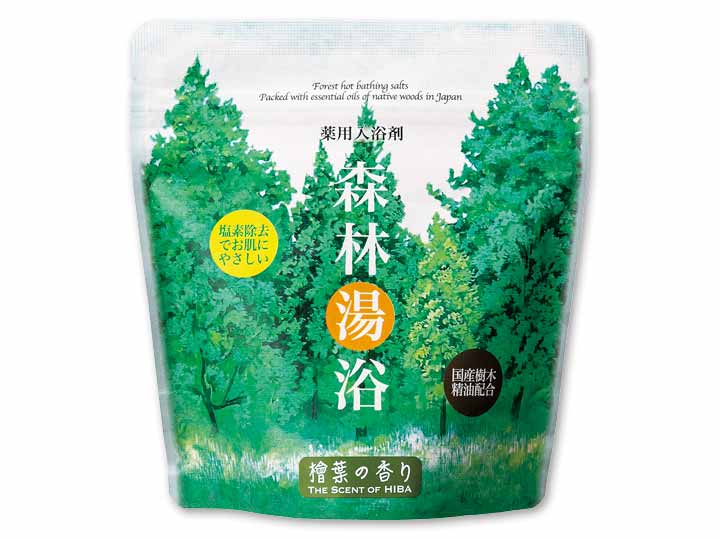 薬用入浴剤　森林湯浴　檜葉の香り
