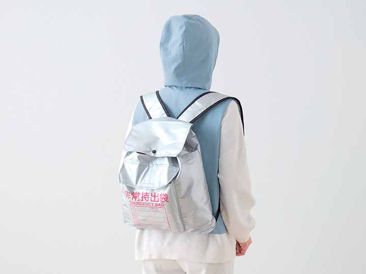 ＣＯＧＩＴ防災　パーソナル防災ベスト　アイスグレー_5