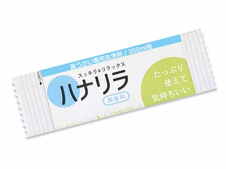 鼻うがい専用ボトル　ハナリラ　専用洗浄剤30包_3