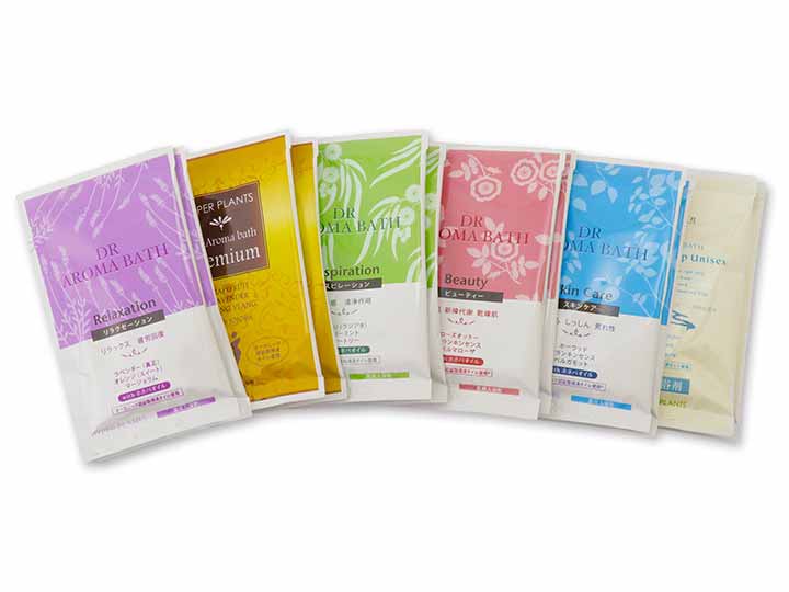 ハイパープランツ　薬用入浴剤　ＤＲアロマバス　アソート12包セット（6種×2包）_3