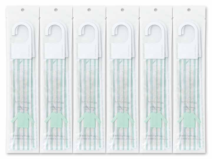 NATURAPLUS 衣類用アロマ防虫剤 クローゼット用 12本組(浴室用カビよけBOX付)